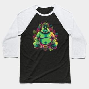 Peace Buddha Baseball T-Shirt